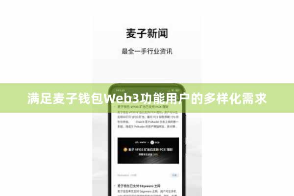 满足麦子钱包Web3功能用户的多样化需求